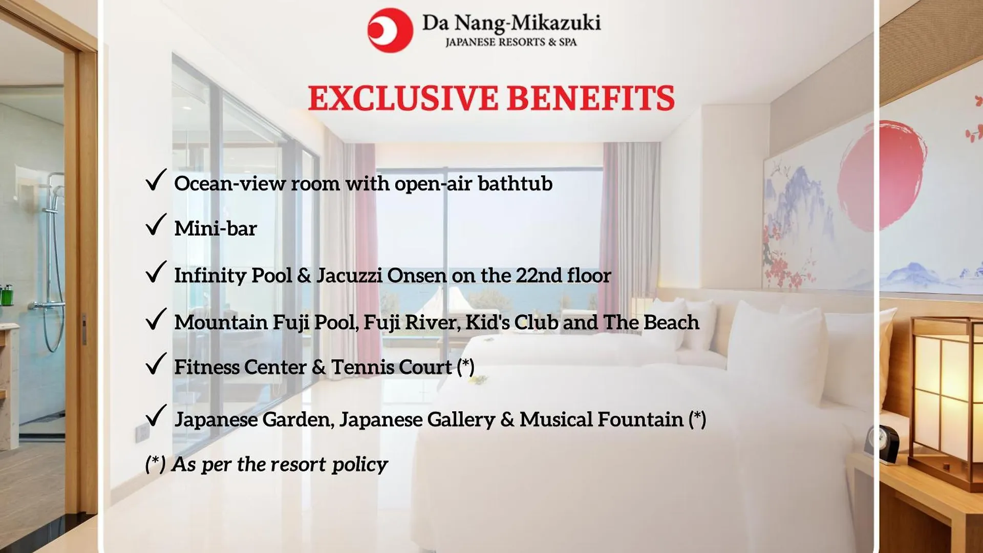 Da Nang - Mikazuki Japanese Resorts & Spa  Da Nang